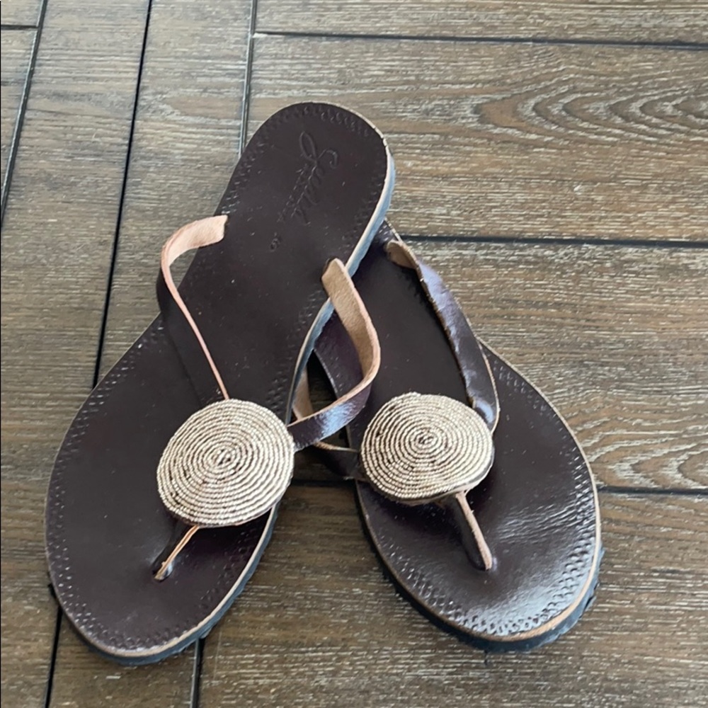 NWOT sandals by Seeded